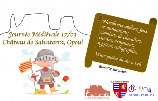 Journée médiévale au Château de Salvaterra, Opoul - Opoul-Périllos, Occitanie