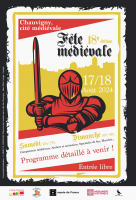 Fête médiévale de Chauvigny 2024 - Chauvigny, Nouvelle-Aquitaine