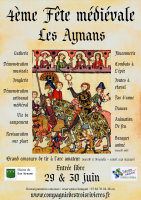 4ème fête médiévale , Les Aynans - Les Aynans, Bourgogne Franche-Comté
