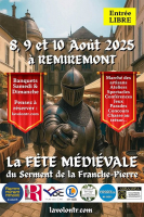 Fête Médiévale du Serment de la Franche-Pierre - Remiremont, Grand Est
