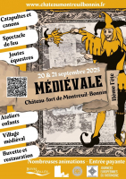Fête Médiévale au Château de Montreuil-Bonnin - Boivre-la-Vallée, Nouvelle-Aquitaine