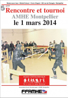 5ème rencontre et tournoi AMHE Montpellier - Montpellier, Occitanie