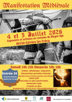 Manifestation Médiévale à Estrées-les-Crécy 2026 - Estrées-lès-Crécy, Hauts-de-France