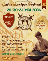 Castle Handpan Festival 2026 - Frasne-le-Château, Bourgogne Franche-Comté