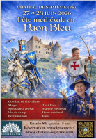 Fête médiévale du Paon Bleu - Château de Septème - Septème, Auvergne-Rhône-Alpes