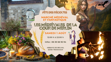 Les médiévales de la cour de Merlin 2026 - Troisvaux, Hauts-de-France