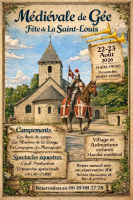 Médiévale de Gée - Fête de la Saint-Louis - Beaufort-en-Anjou, Pays de la Loire