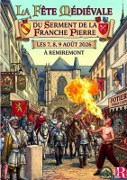 Fête Médiévale du Serment de la Franche Pierre 2026 - Remiremont, Grand Est
