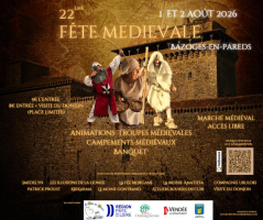 Fête médiévale de Bazoges-en-Pareds 2026 - Bazoges-en-Pareds, Pays de la Loire