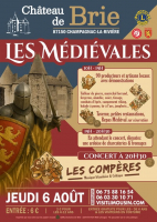 Les Médiévales du Château de Brie 2026 - Champagnac-la-Rivière, Nouvelle-Aquitaine
