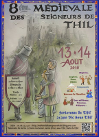 8ème Médiévale des seigneurs de Thil - Vic-sous-Thil, Bourgogne Franche-Comté