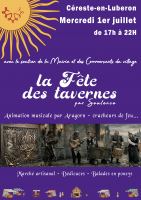 Fête des tavernes - Céreste-en-Luberon, Provence-Alpes-Côte d'Azur