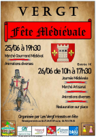 Fête médiévale de Vergt - Vergt, Nouvelle-Aquitaine