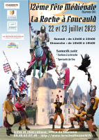 12 éme fête médiévale "La Roche à Foucauld", La Rochefoucauld - La Rochefoucauld-en-Angoumois, Nouvelle-Aquitaine