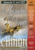 La Chevauchée de Jeanne - Chinon, Centre-Val de Loire