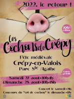 Les cochons de Crepy 2022 - Crépy-en-Valois, Hauts-de-France