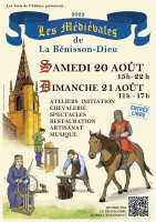 Les Médiévales de la Bénisson-Dieu - La Bénisson-Dieu, Auvergne-Rhône-Alpes
