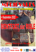 Médiévales de Montfort sur Risle - le 4 septembre 2022 - Montfort-sur-Risle, Normandie