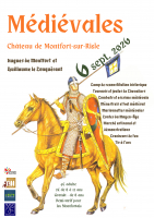 Médiévales de Montfort sur Risle "Hugues de Montfort et Guillaume le Conquérant" - Montfort-sur-Risle, Normandie