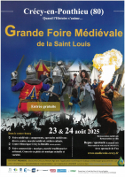 Grande Foire Médiévale - Crécy-en-Ponthieu, Hauts-de-France