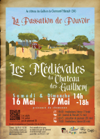 Les Médiévales du Château des Guilhem, la passation de pouvoir - Clermont-l'Hérault, Occitanie