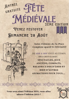 Fête médiévale de Saint-Clément-de-la-Place 2022 - Saint-Clément-de-la-Place, Pays de la Loire