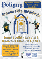 Grande Fête Médiévale - Jacobins 2022 - Poligny, Bourgogne Franche-Comté