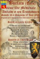 Fête médiévale de Burlats 2023 - Burlats, Occitanie