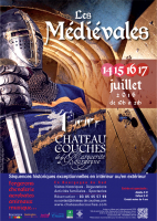 Festival Les Médiévales 2016 au Château de Couches - Couches, Bourgogne Franche-Comté