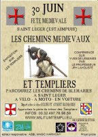 Fête médiévale à Saint-Léger (Estaimpuis) - Les chemins médiévaux et templiers - Saint-Léger (Estaimpuis), Hainaut