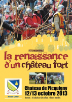Fête médiévale au château de Picquigny - Picquigny, Hauts-de-France