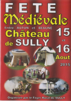 Fête médiévale au château de Sully - Sully, Bourgogne Franche-Comté