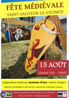 Fête médiévale de Saint-Sauveur-le-Vicomte 2015 - Saint-Sauveur-le-Vicomte, Normandie