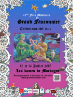 Fête Médiévale du grand fauconnier 2015 , Cordes-sur-Ciel - Cordes-sur-Ciel, Occitanie