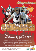 Fête médiévale édition 2015 , Baugé-en-Anjou - Baugé-en-Anjou, Pays de la Loire