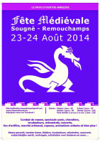 Fête médiévale Sougné-Remouchamps 2014 , Aywaille - Aywaille, Liège