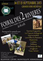 FOIRAL DES DEUX RIVIERES , GIVRY 89200 - Givry, Bourgogne Franche-Comté