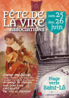 Fête de la Vire Au temps du Moyen-âge à Saint Lô - Saint-Lô, Normandie