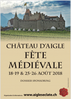 Fête médiévale au château d’Aigle 2018 - Aigle, Vaud