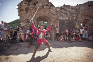 Fête médiévale au Château de Penne - Penne, Occitanie