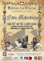 Fête médiévale au château des Allymes 2016 - Ambérieu-en-Bugey, Auvergne-Rhône-Alpes