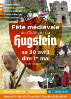 Fête Médiévale au château du Hugstein - Guebwiller, Grand Est