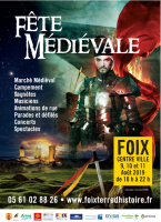 Fête médiévale de Foix 2019 - Foix, Occitanie
