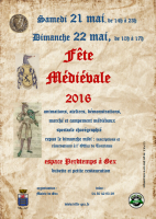 Fête médiévale de Gex 2016 - Gex, Occitanie