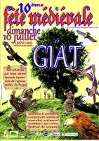 Fête médiévale de Giat 2016 - Giat, Auvergne-Rhône-Alpes