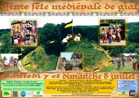 Fête médiévale de Giat 2018 - Giat, Auvergne-Rhône-Alpes