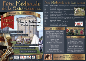 Fête Médiévale de la Saint-Jacques à Pons 2019 - Pons, Nouvelle-Aquitaine