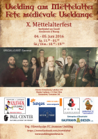 Fête médiévale de Useldange 2016 - Useldange, Diekirch