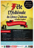 Fête médiévale du Vieux Château à Moulins-Engilbert 2019 - Moulins-Engilbert, Bourgogne Franche-Comté