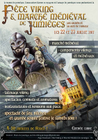 Fête Viking et Marché Médieval de Jumièges 2017 - Jumièges, Normandie
